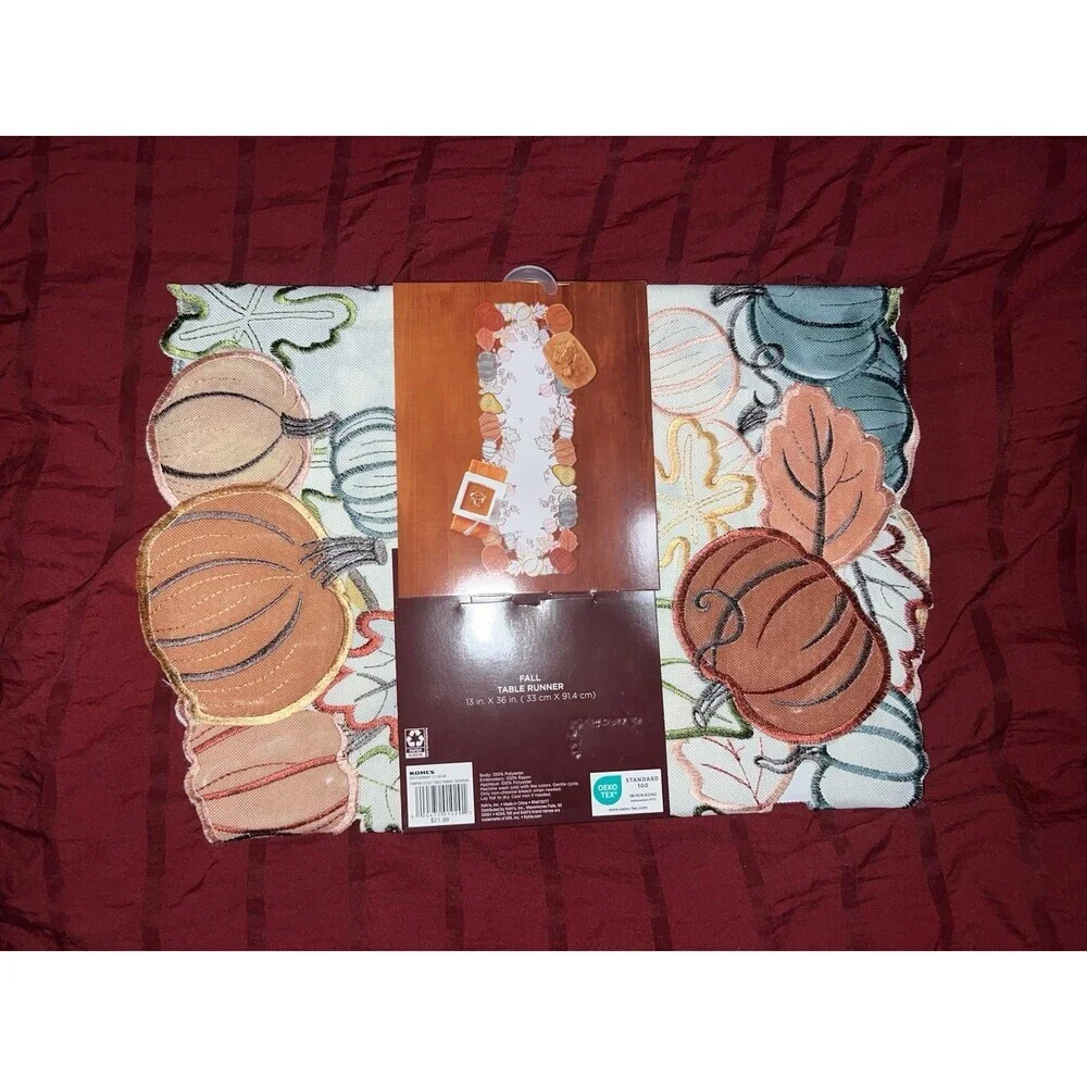 Fall Table Runner Celebrate Together